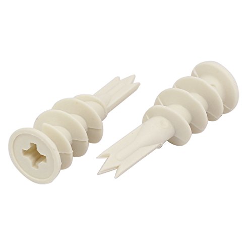 Aexit 13mm x 42mm Nylon Hollow-Wall Self-Drilling Drywall Anchor 35pcs (826a5c643649409cc148549cf698079b)