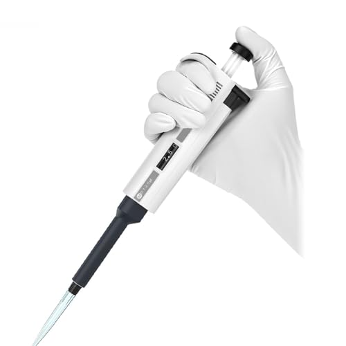 Micropipette de laboratoire réglable monocanal haute précision volume 0,1 µl 10 ml