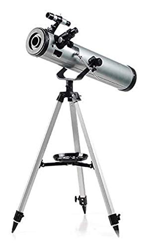 Telescopio Astronómico Refractor 76 mm con Trípode Ajustable miniatura 1