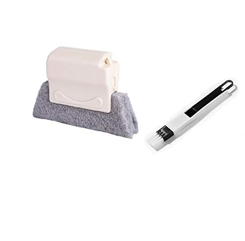 BHOOLU&GOOLU Household Cleaning Brush Set Combo- 2 pcs/Set (Materiel: Plastic, Size: 12cm, Color: Multi)