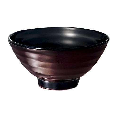 マルケイ (MARUKEI) 飯茶碗/飯茶碗 直径123×H61mm 320ml 溜内黒 『溜』 和風 割れにくい 食洗器対応 スタッキング可能 A21B TMB 日本製