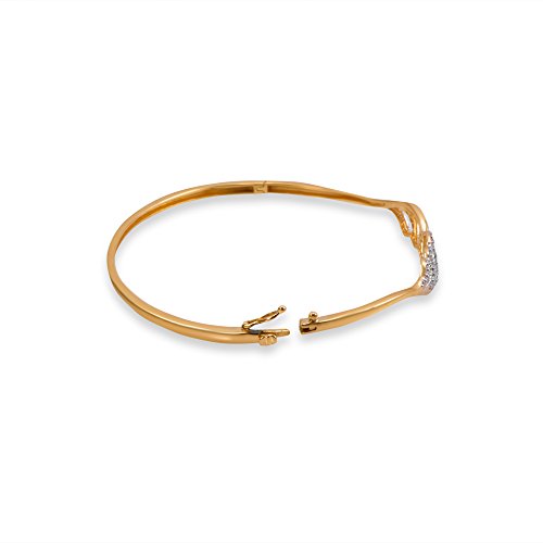 Joyalukkas Girls And Women Pride Diamond Collection 18K Yellow Gold And Diamond Charm Bracelet - Image 2