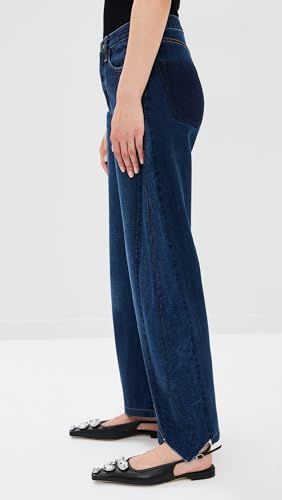 Women's Upcycled Jeans with Side Inserts4