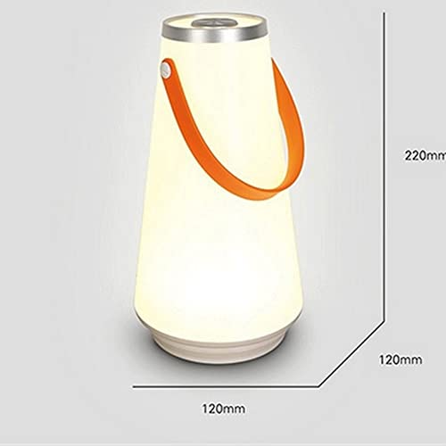 Lampe LED rechargeable tactile avec batterie USB pour éclairage d'urgence