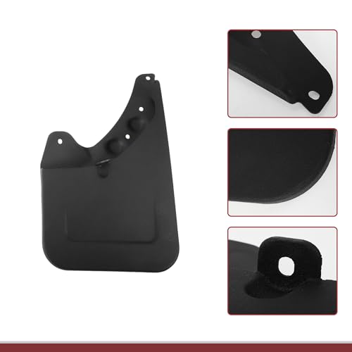 Image of 1 Set Mud Flaps Splash Guards for Toyota Fortuner 2010-2015 Front and Rear Mud Guards W /Mount Accessories