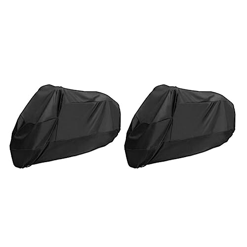 Couverture de moto étanche et anti-poussière, bâche extérieure ultra résistante pour vélo x2