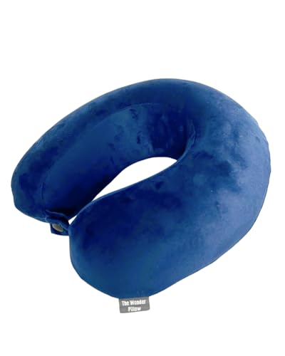 Oreiller de voyage avec couverture intégrée, oreiller cervical en mousse à mémoire de forme pour voyage en avion, oreiller de vol avec couverture, oreiller d'avion portable pour adultes, oreiller de voyage compact pour avion, voiture et longs vols – Image 3