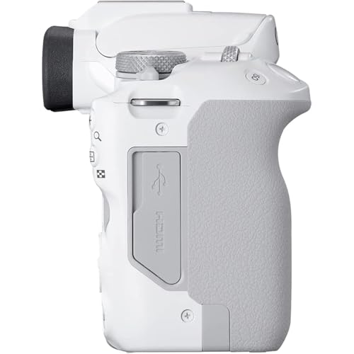 Image of Canon EOS R50 Mirrorless Camera Body Only (White) 5812C002 Bundle with Sandisk 128GB Memory Card, Deco Essentials Camera Bag and Premium Photography Protocol Ebook Digital Download Guide