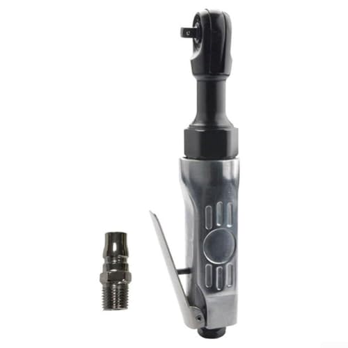 Llave de trinquete neumática, 1/4 de pulgada de accionamiento cuadrado de 25 pies de libra, llave neumática recta de 90 grados, utilizada para radiadores