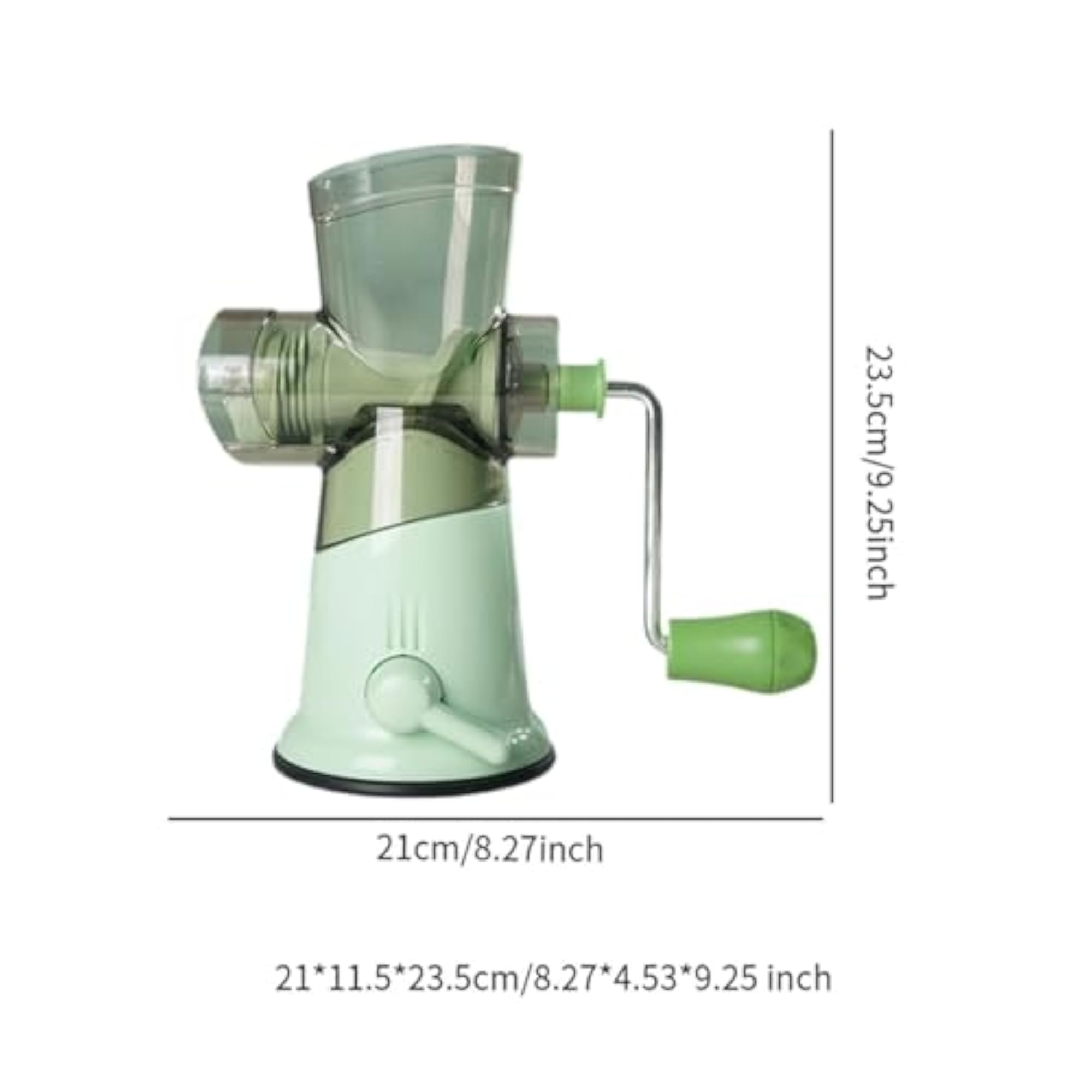 Manual Meat Grinder with Bowl for Home Use