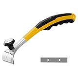XW Heavy Duty Carbide Scraper, Paint Remover for Painter Tool, Extra 1 PC Carbide Blade Included