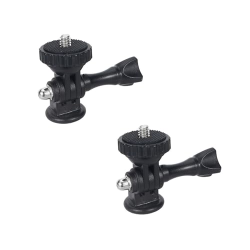 Adaptateur trépied aluminium pour caméra d'action et filetage standard 1/4
