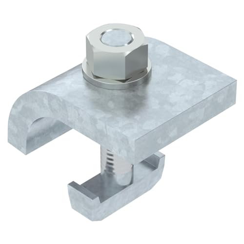 Escuadra de apriete c/tornillo OBO-BETTERMANN h = 25 mm anti-vibration