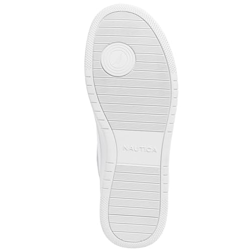 Image of Nautica Women's Court Sneaker - Casual Fashion Lace-Up Low Top Walking Shoes with Comfort Cushion Footbed, Lightweight Everyday Tennis Sneakers