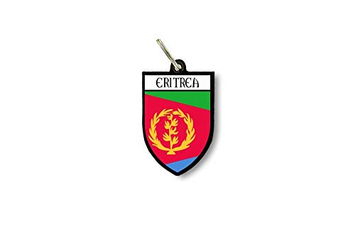Porte cles clefs cle Drapeau Collection Ville Blason erythree erythreen
