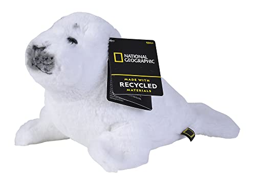 Simba- Peluches Disney National Geographic- Peluche Foca, Licencia Oficial Disney, Multicolor, 30cm (6315870108)