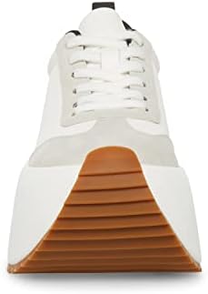 Madden Girl Women's Focal Sneaker, White Paris, 10 | Image 1