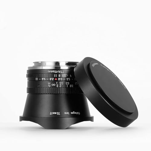 TTARTISAN 7.5mm F2.0 APS-C Grande abertura com ângulo de visão de 180 ° Lente olho de peixe para Can