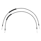 ApplianPar Front Driver and Passenger Side Interior Door Handle Latch Cable for Hyundai Tiburon 2003-2008