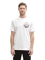 Short sleeve t-shirt for men by Tom Tailor Optimal fit and high wearing comfort