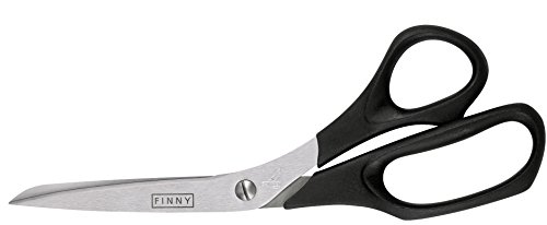 Unbekannt 'FORBICI DA SARTO Finny manico nero 20 cm