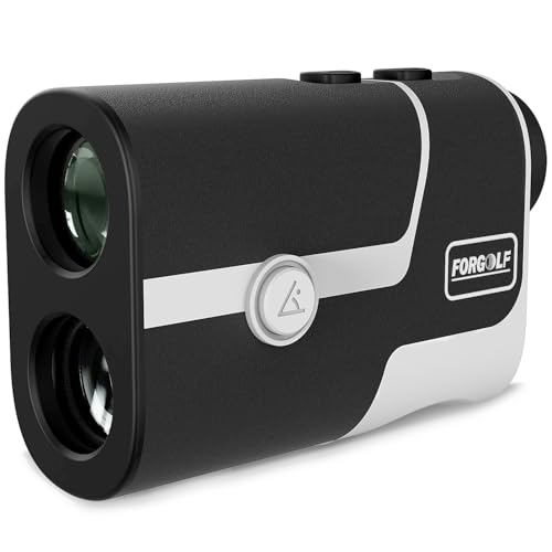 Golf Rangefinder with Slope, 7X Magnification, High-Precision Laser Range Finder Golf, Flag Pole Locking Vibration, Rechargeable Range Finders with Magnet Stripe