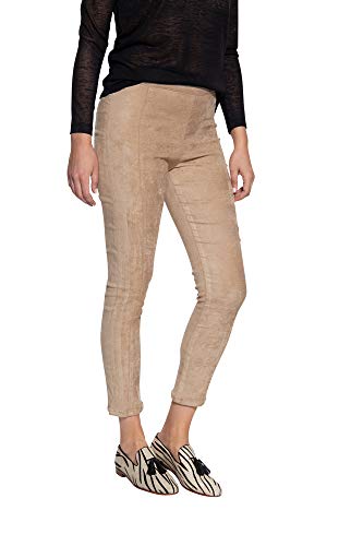 Preisvergleich Produktbild ATT Jeans Damen Slim Fit Hose In Wildleder Optik Mila