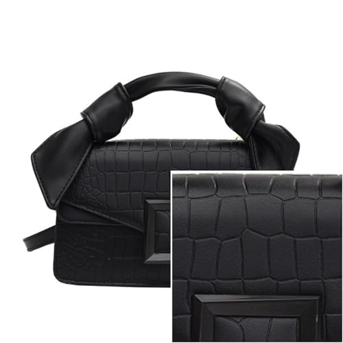 Image of Women Vegan Leather Evening Handbag Crocodile Pattern Handle Clutch Purse Cross Body Envelope Bag