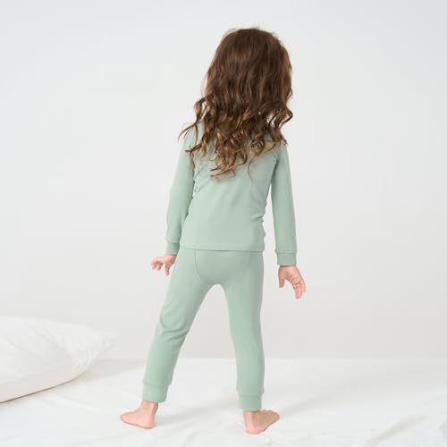Image of pureborn Baby Pajamas Set Toddler Snug Fit Cotton Sleepwear 2pcs 12M-7Y