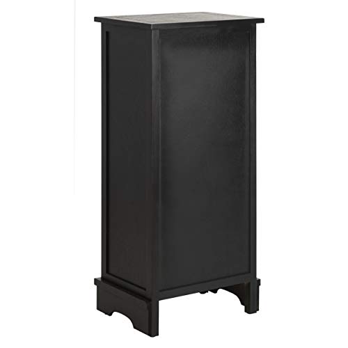 Safavieh American Homes Collection Connery Distressed Black Cabinet #TOP7