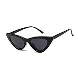 Ballylelly Vintage Triangle Cat Eye Frauen Sonnenbrille Persönlichkeit Sonnenbrille PC Rahmen Harz Linse Reise UV400 Brille Sonnenbrille