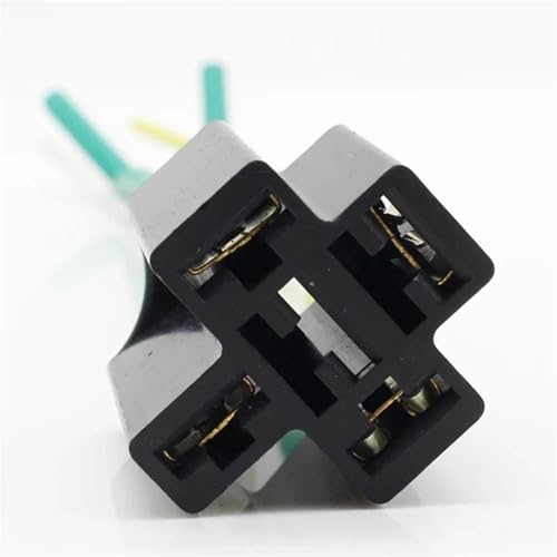 Relé para coche 12V 40A automotor kit de relés y cables 3