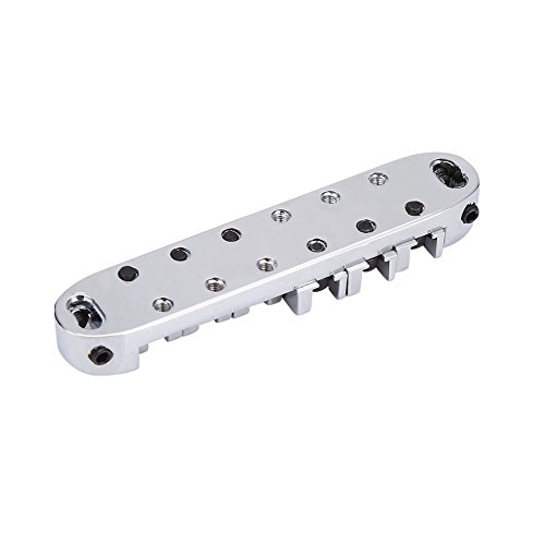 Set Selle Pont à Bille et Cordier de Guitare Electrique Pièce de Rechange pour Guitare Electrique LP à 6 Cordes – Argent - Les Beatles, Paul McCartney, John Lennon, RIngo Starr, George Harrison Set Selle Pont à Bille et Cordier de Guitare Electrique Pièce de Rechange pour Guitare Electrique LP à 6 Cordes - Argent – Image 8