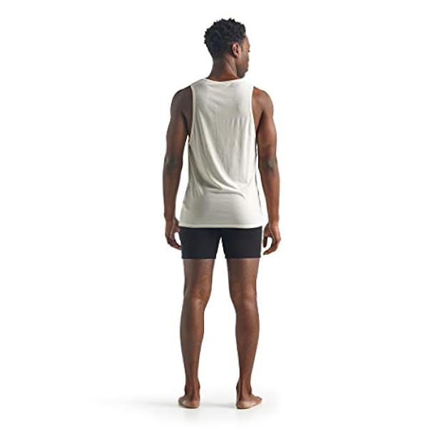 Icebreaker Anatomica Canotta Sportiva Uomo - Intimo Termico in Lana Merino per Escursioni, Sport, Corsa, Fitness