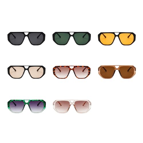 Lunettes de soleil double pont pour conduire et voyager en toute élégance avec filtres UV400