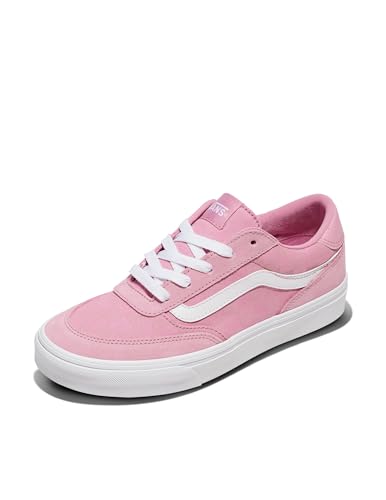 Vans Women's Brooklyn LS Low-Top Shoes, Tonal Check Pink Dawn, 10
