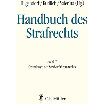 Handbuch des Strafrechts: Band 7