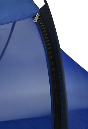 Image of Mosquito Net for Single Bed Size (6.5 ft) Foldable (Blue)
