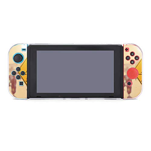 SUPNON Switch Case Compatible with Nintendo Switch Games Protective Hard Carrying Cover Case for Nintendo Switch Console Joy Con Controlle - Traffic Sign Road On Blur Road Abstract Design29804 - Thumbnail 5
