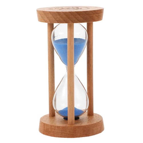 Mini Sand Timer Hourglass for Girl Creative Sandglass for Bathroom Kitchen Decorative Countdown Timer for Tooth Brushing Management