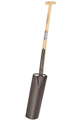 Idealspaten Ideal Vanga di drenaggio da 85 cm con manico a T in frassino, autoaffilante