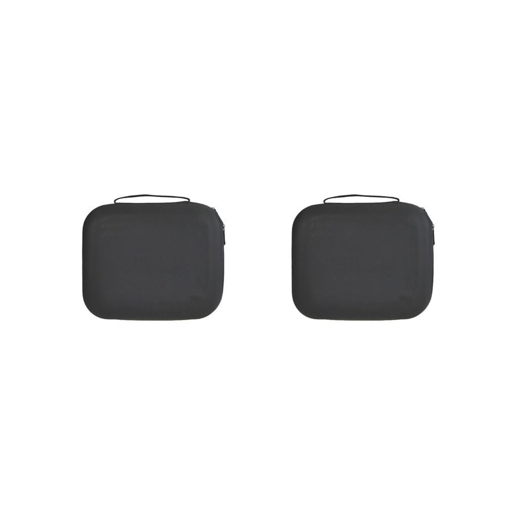 2 set di custodia rigida portatile in EVA per cuffie di grandi dimensioni