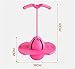 Balance Jumping Ball, Balance Jump Ball, Jump Balance Ball, Pogo Jumper with Handle and Ball Pump, High Jump Toy Bounce Jump Trick Board Pogo Bouncing Ball, Safe and Fun (Violet)