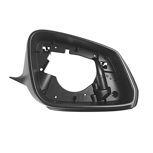 Rétroviseur Couvre Rétroviseur De Voiture Couvercle De Cadre En Verre Rétroviseur Latéral Support De Base Coque De Garniture Pour BMW Série 5 F10 F18 2014-2017 Cache de rétroviseur extérieur(droite)