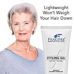 Light Hold Hair Gel Fragrance Free 8 oz - Lightweight Styling Gel for Fine Fragile and Weakened Hairs - Paraben Free Hypoallergenic Sensitive Formula - Vegan Gluten Free Cruelty Free (1 Pack) - Image 3