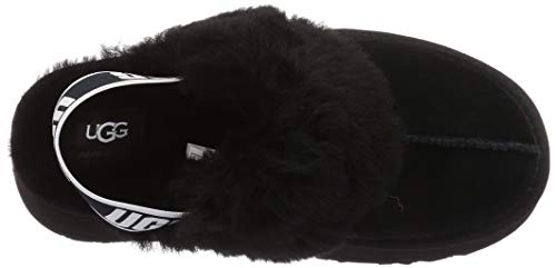 Ugg Women's Funkette Slipper, Black, 8 #TOP4