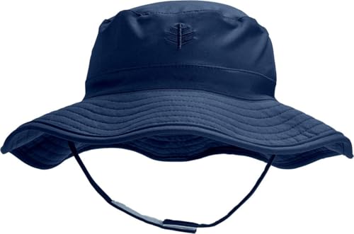 Baby's Bucket Hat - UPF 50+ Sun Protection - Splashy in Navy