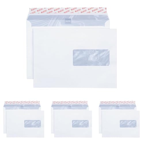 Boite enveloppes C5 Elco 62896 avec fenêtre pour courrier administratif de bureau en grand lot