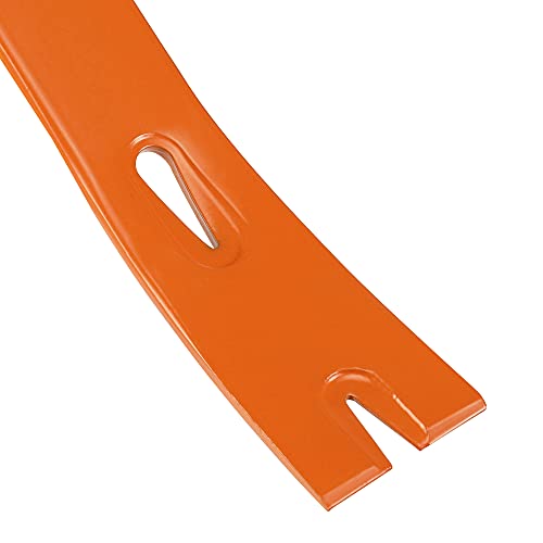 Valuemax 2-Piece Flat Pry Bar Set, Includes 7-1/2” Mini Pry Bar, 15” Heavy Duty Nail Puller, Claw Bar, Wonder Bar, Corrosion Resistant Carbon Steel Made, For Kitchen Remodel, Prying Apart Boards #TOP4