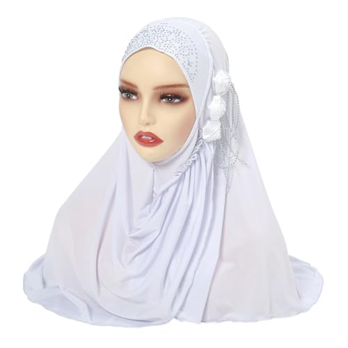 Starsouce Women Hijab Muslim Turban Ready to Wear Fashion Head Wrap Scraf with Rhinestones2